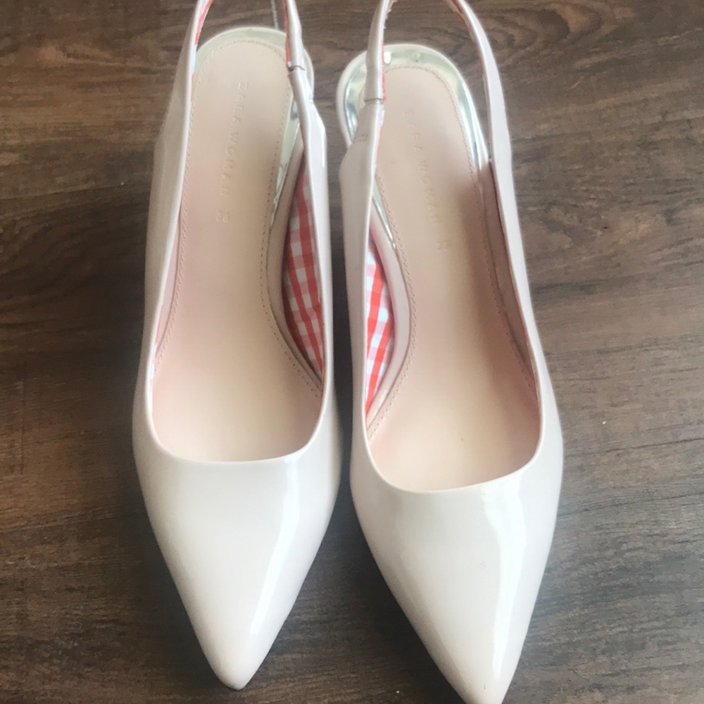 Zara Nude pumps